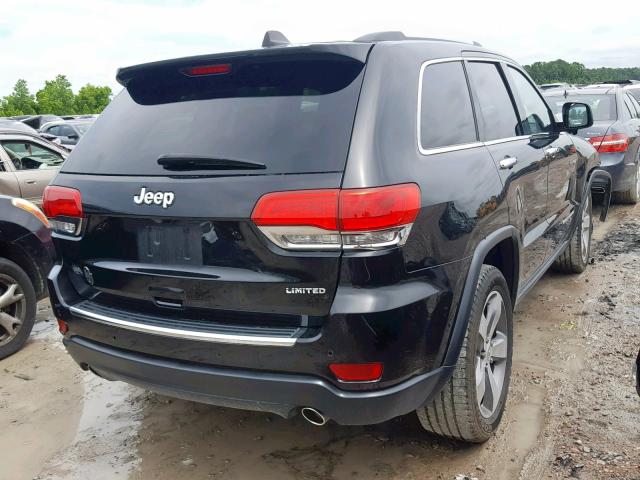 1C4RJEBGXEC130515 - 2014 JEEP GRAND CHER BLACK photo 4