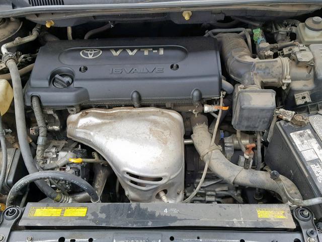 JTKDE177450042375 - 2005 TOYOTA SCION TC BLACK photo 7