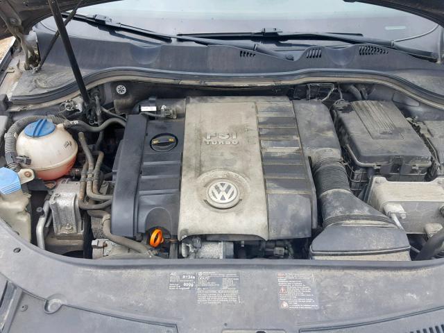 WVWJK73C78E078822 - 2008 VOLKSWAGEN PASSAT TUR GRAY photo 7