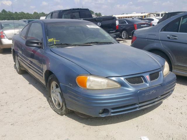 1G2NE12E2XM878851 - 1999 PONTIAC GRAND AM S BLUE photo 1