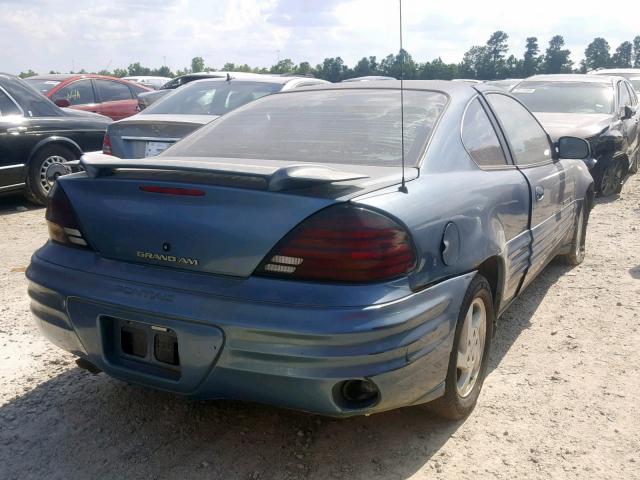 1G2NE12E2XM878851 - 1999 PONTIAC GRAND AM S BLUE photo 4