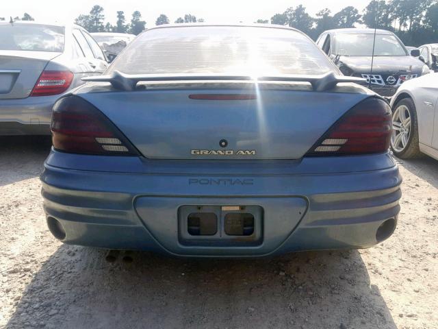 1G2NE12E2XM878851 - 1999 PONTIAC GRAND AM S BLUE photo 9