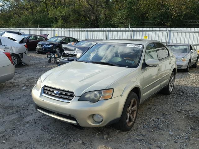 4S4BL84C054203033 - 2005 SUBARU LEGACY OUT TAN photo 2