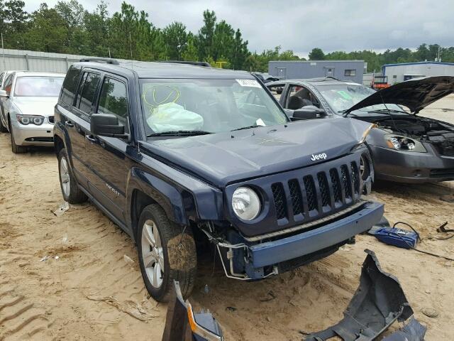 1C4NJPFB9ED765311 - 2014 JEEP PATRIOT LA BLUE photo 1