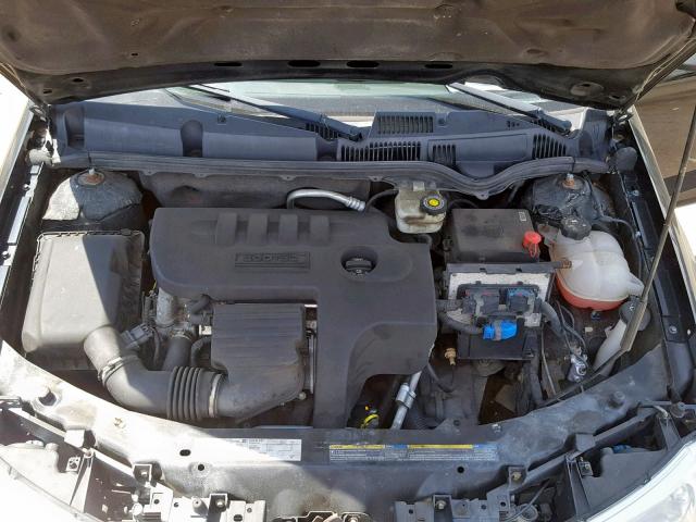 1G8AN12F95Z168987 - 2005 SATURN ION LEVEL BLACK photo 7