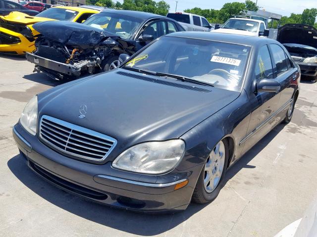 WDBNG70J62A245609 - 2002 MERCEDES-BENZ S 430 GRAY photo 2