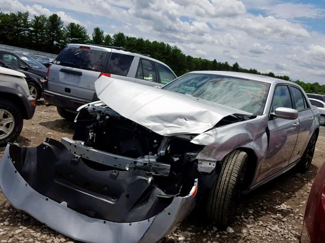 2C3CCABG5KH573323 - 2019 CHRYSLER 300 S SILVER photo 2