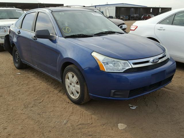 1FAHP34N88W248534 - 2008 FORD FOCUS S/SE BLUE photo 1