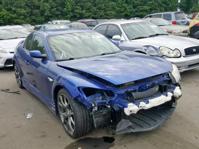 JM1FE1C27A0404574 - 2010 MAZDA RX8 BLUE photo 1