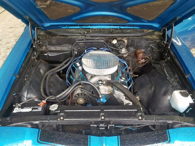 136378K228849 - 1968 CHEVROLET SS BLUE photo 7