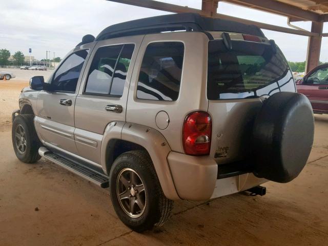 1J4GK38K33W552636 - 2003 JEEP LIBERTY RE SILVER photo 3