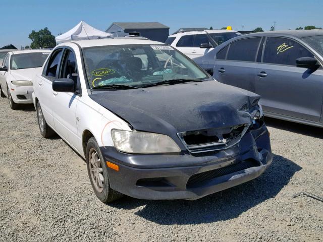 JA3AJ26E42U017359 - 2002 MITSUBISHI LANCER ES WHITE photo 1