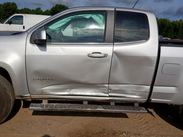 1GCHSBEA0H1316076 - 2017 CHEVROLET COLORADO SILVER photo 9