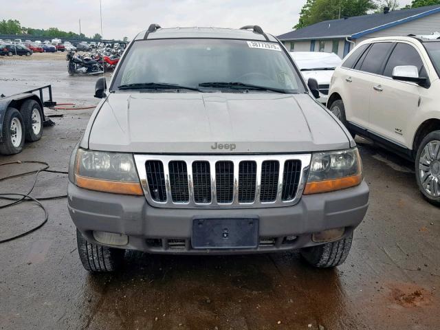 1J4GW38S42C153786 - 2002 JEEP GRAND CHER GRAY photo 9