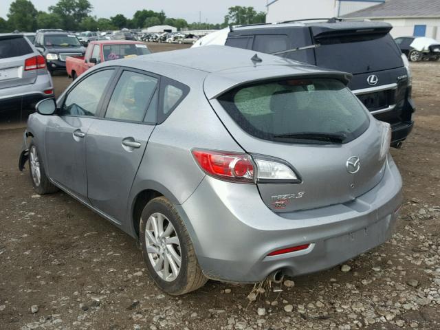 JM1BL1L8XC1596739 - 2012 MAZDA 3 I SILVER photo 3