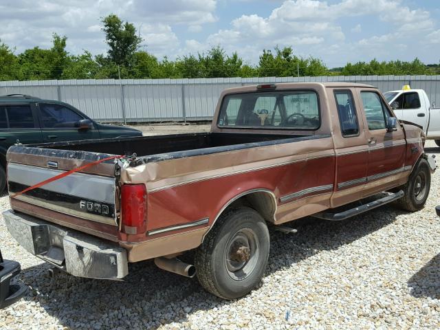 1FTHX25FXSKB97550 - 1995 FORD F250 BROWN photo 4