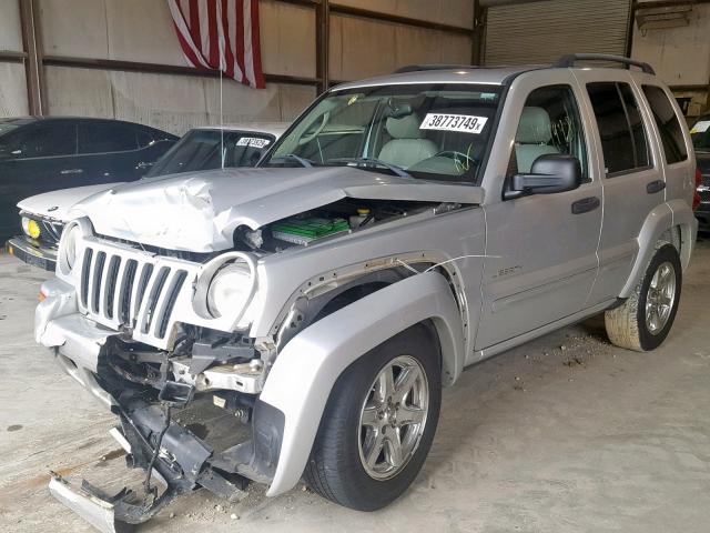 1J4GK58K94W224506 - 2004 JEEP LIBERTY LI SILVER photo 2