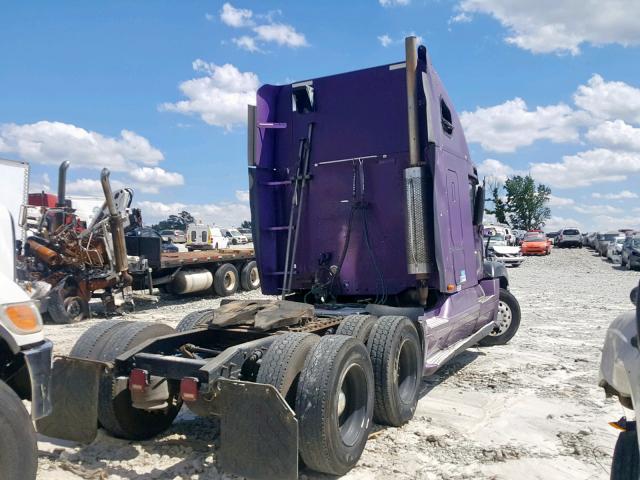 1FUJBBCK04LM88239 - 2004 FREIGHTLINER CONVENTION PURPLE photo 4