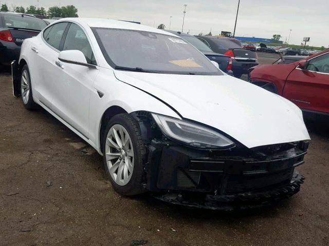 5YJSA1E25GF142152 - 2016 TESLA MODEL S WHITE photo 1