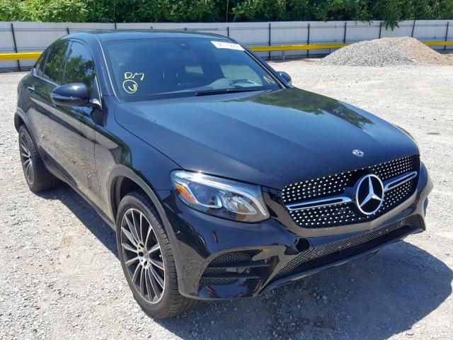 WDC0J4KB0KF603995 - 2019 MERCEDES-BENZ GLC COUPE BLACK photo 1