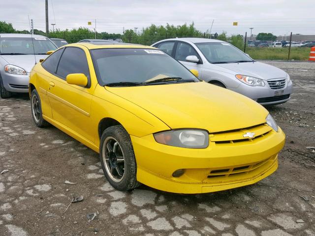 1G1JH12FX47297272 - 2004 CHEVROLET CAVALIER L YELLOW photo 1