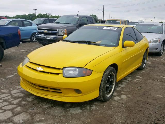 1G1JH12FX47297272 - 2004 CHEVROLET CAVALIER L YELLOW photo 2