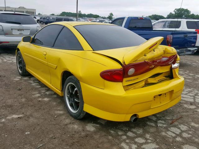 1G1JH12FX47297272 - 2004 CHEVROLET CAVALIER L YELLOW photo 3