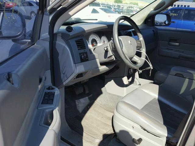 1D4HB58N54F201179 - 2004 DODGE DURANGO LI SILVER photo 9