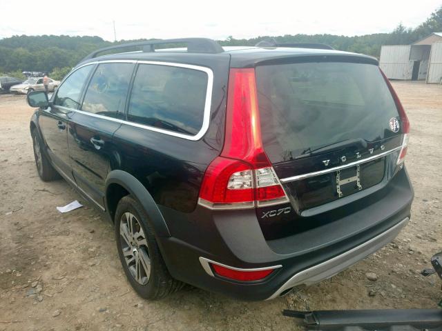 YV440MBK2F1231554 - 2015 VOLVO XC70 T5 BLACK photo 3