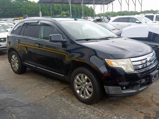 2FMDK48C38BA59535 - 2008 FORD EDGE SEL BLACK photo 1