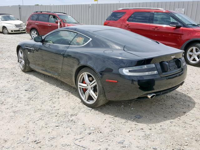 SCFAD01A27GA07022 - 2007 ASTON MARTIN DB9 BLACK photo 3