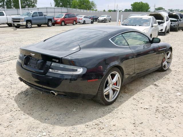 SCFAD01A27GA07022 - 2007 ASTON MARTIN DB9 BLACK photo 4