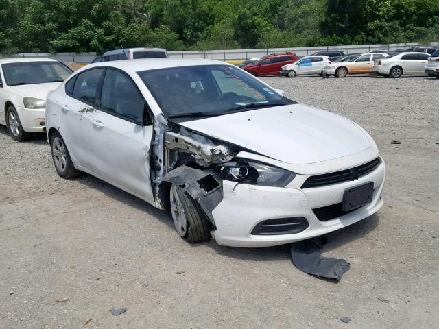 1C3CDFBB1FD236763 - 2015 DODGE DART SXT WHITE photo 1