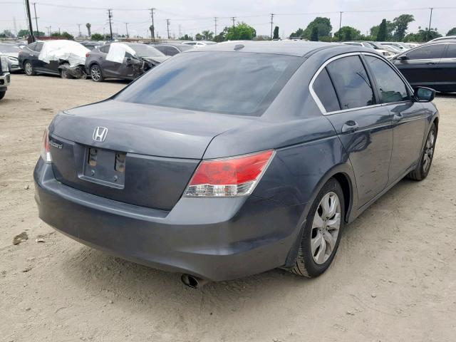 1HGCP2F83AA125489 - 2010 HONDA ACCORD EXL GRAY photo 4