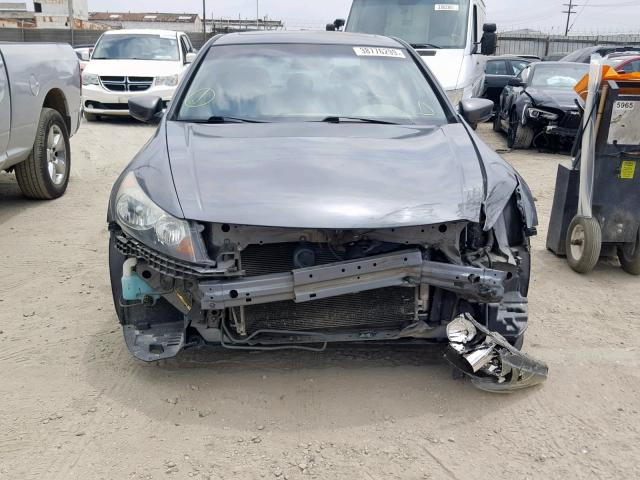 1HGCP2F83AA125489 - 2010 HONDA ACCORD EXL GRAY photo 9