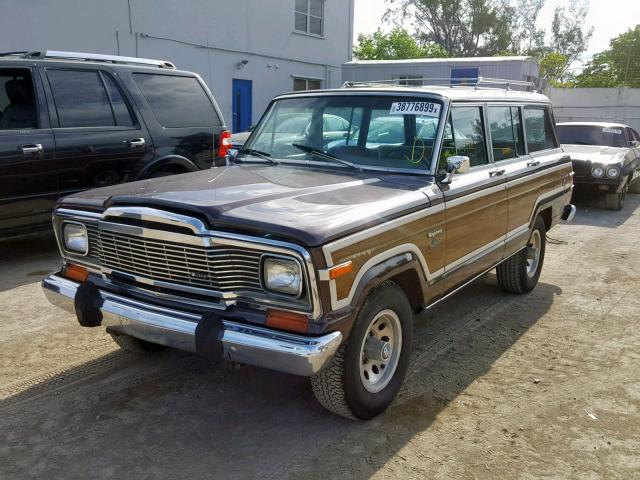 J9A15NN139410 - 1979 JEEP GRAND WAGO BROWN photo 2