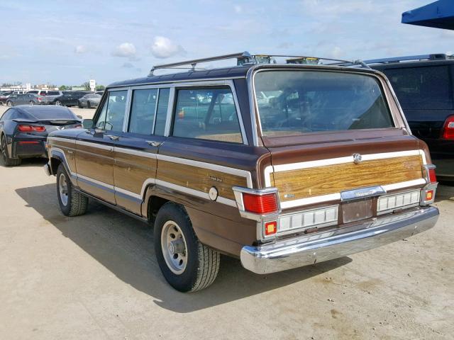 J9A15NN139410 - 1979 JEEP GRAND WAGO BROWN photo 3