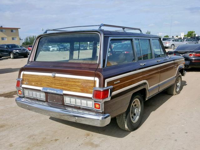 J9A15NN139410 - 1979 JEEP GRAND WAGO BROWN photo 4