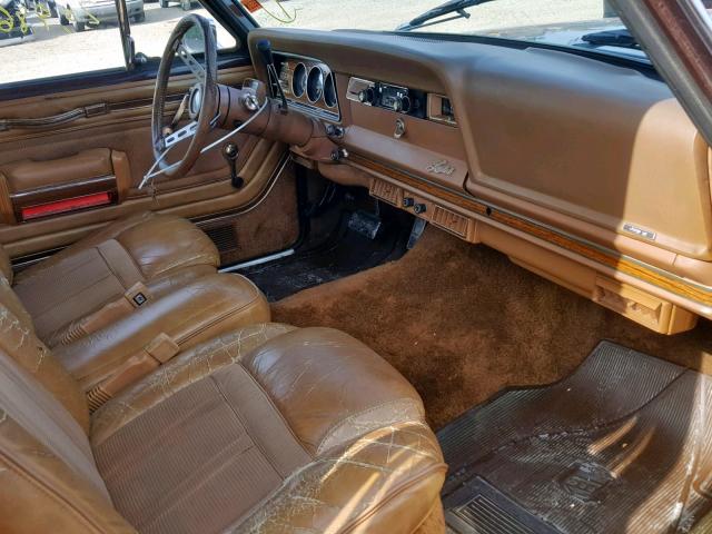 J9A15NN139410 - 1979 JEEP GRAND WAGO BROWN photo 5