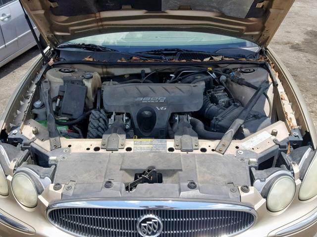 2G4WD562951276978 - 2005 BUICK LACROSSE C GOLD photo 7