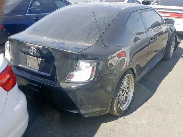 JTKJF5C71C3037191 - 2012 TOYOTA SCION TC შავი ფოტო 4