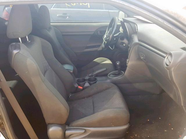 JTKJF5C71C3037191 - 2012 TOYOTA SCION TC შავი ფოტო 5