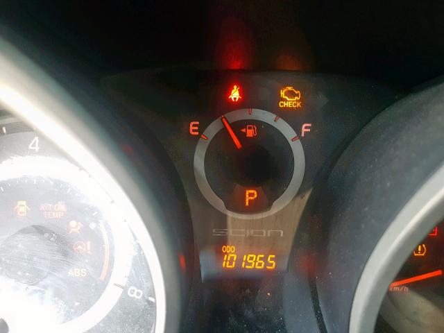 JTKJF5C71C3037191 - 2012 TOYOTA SCION TC შავი ფოტო 8