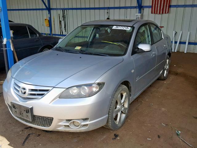 JM1BK323961522639 - 2006 MAZDA 3 S GRAY photo 2