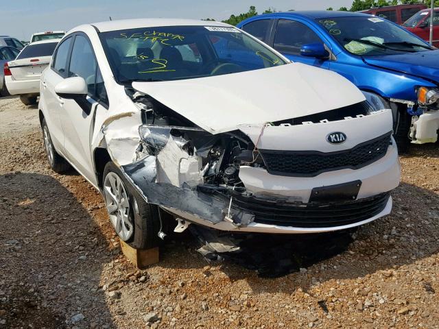 KNADM4A31H6100104 - 2017 KIA RIO LX WHITE photo 1