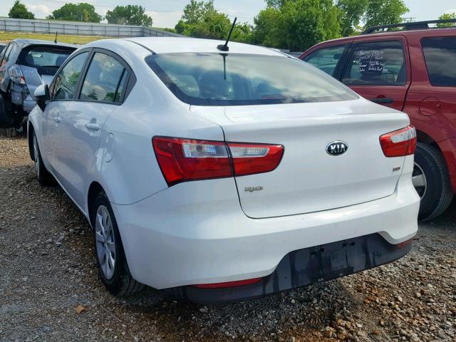 KNADM4A31H6100104 - 2017 KIA RIO LX WHITE photo 3