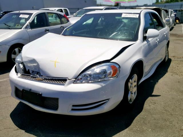 2G1WB5E3XG1103552 - 2016 CHEVROLET IMPALA LIM WHITE photo 2