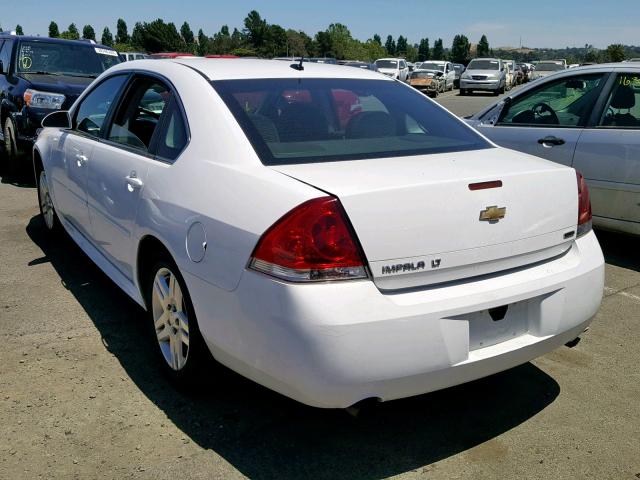 2G1WB5E3XG1103552 - 2016 CHEVROLET IMPALA LIM WHITE photo 3