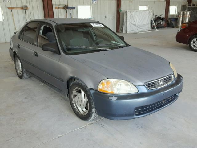 1HGEJ6621VL018304 - 1997 HONDA CIVIC DX GRAY photo 1