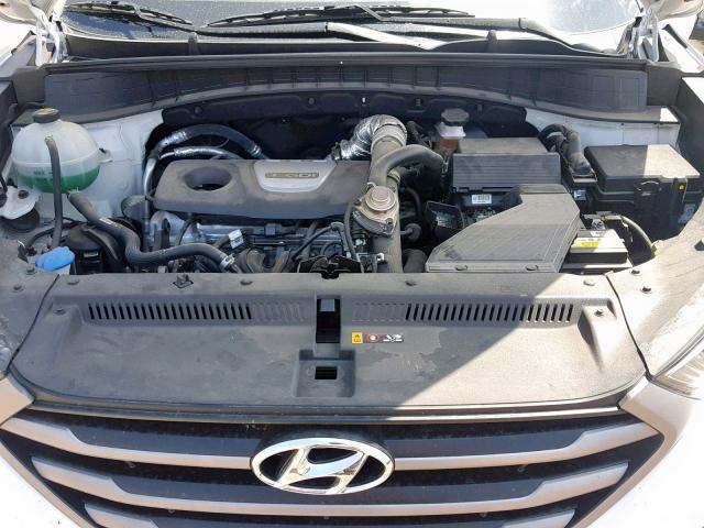 KM8J33A29GU043182 - 2016 HYUNDAI TUCSON LIM WHITE photo 7